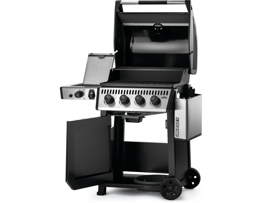 Grill gazowy Legend 425 z palnikiem bocznym Sizzle Zone™, Czarny - 3